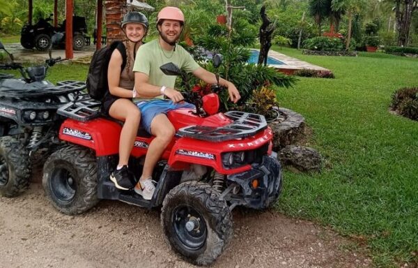 Off Road ATV Tour with Caverns, Cedral & Beach Time with Transfer