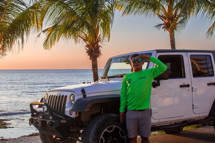 Private Jeep Tour Full Experience and ATV with Caverns & Cedral
